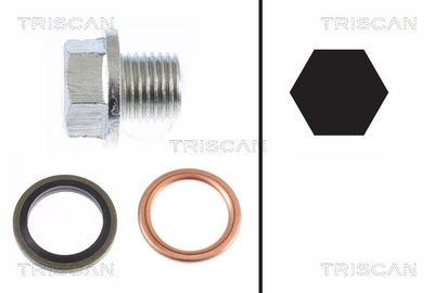 95001001 TRISCAN Резьбовая пробка, масляный поддон