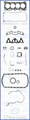 WG1164597 WILMINK GROUP Комплект прокладок, двигатель