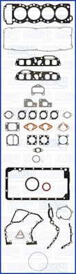 WG1164260 WILMINK GROUP Комплект прокладок, двигатель