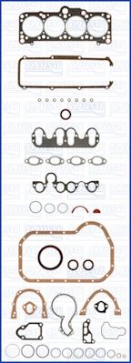 WG1164743 WILMINK GROUP Комплект прокладок, двигатель