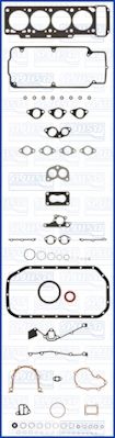 50043800 AJUSA Комплект прокладок, двигатель