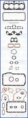 50010500 AJUSA Комплект прокладок, двигатель