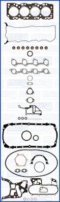 WG1164306 WILMINK GROUP Комплект прокладок, двигатель