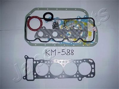 KM588 JAPANPARTS Комплект прокладок, двигатель