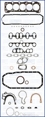 WG1164107 WILMINK GROUP Комплект прокладок, двигатель