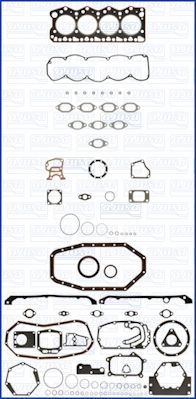 WG1164987 WILMINK GROUP Комплект прокладок, двигатель