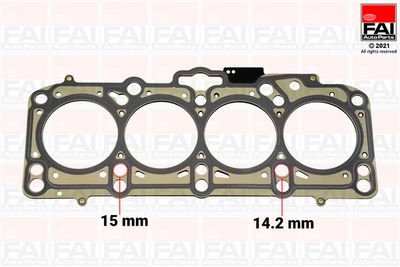 HG1012A FAI AutoParts Прокладка, головка цилиндра