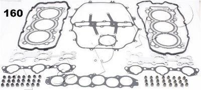 48160 JAPKO Комплект прокладок, головка цилиндра