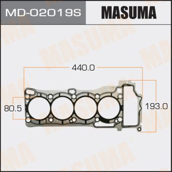 MD02019S MASUMA Прокладка, головка цилиндра