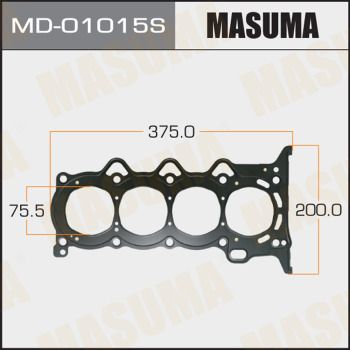 MD01015S MASUMA Прокладка, головка цилиндра