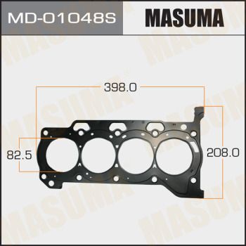 MD01048S MASUMA Прокладка, головка цилиндра