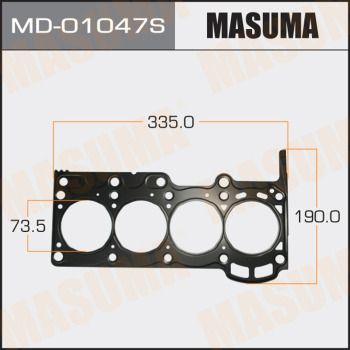 MD01047S MASUMA Прокладка, головка цилиндра