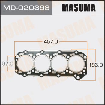 MD02039S MASUMA Прокладка, головка цилиндра