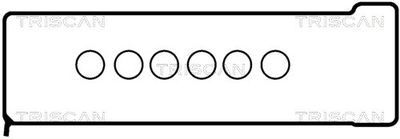 5154170 TRISCAN Комплект прокладок, крышка головки цилиндра