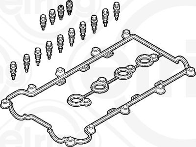 428750 ELRING Комплект прокладок, крышка головки цилиндра