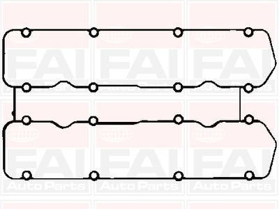 RC1180S FAI AutoParts Прокладка, крышка головки цилиндра