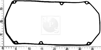 M122I23 NPS Прокладка, крышка головки цилиндра