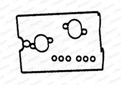 HM5256 PAYEN Комплект прокладок, крышка головки цилиндра
