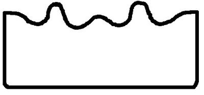 RC1346 BGA Прокладка, крышка головки цилиндра