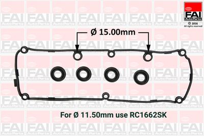 RC1663SK FAI AutoParts Прокладка, крышка головки цилиндра