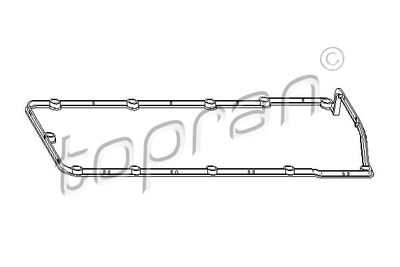 112904 TOPRAN Прокладка, крышка головки цилиндра