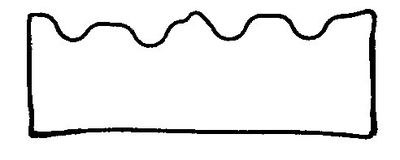 RC0366 BGA Прокладка, крышка головки цилиндра