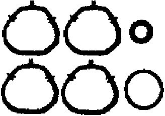 026272H CORTECO Прокладка, впускной коллектор