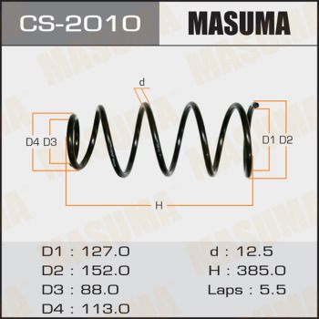 CS2010 MASUMA Пружина ходовой части