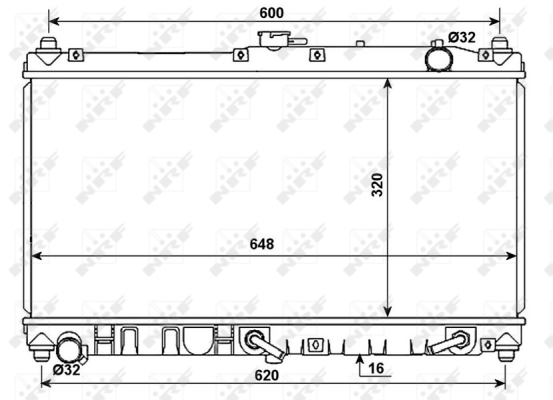 WG1722781 WILMINK GROUP Радиатор, охлаждение двигателя