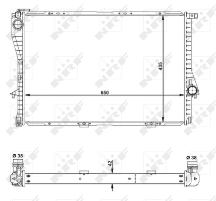 WG1722921 WILMINK GROUP Радиатор, охлаждение двигателя