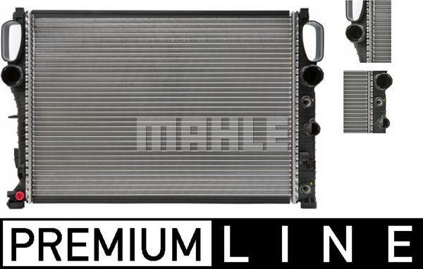 CR512000P MAHLE Радиатор, охлаждение двигателя