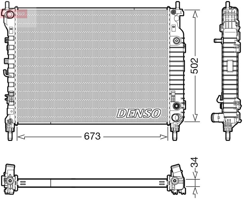 WG2270649 WILMINK GROUP Радиатор, охлаждение двигателя