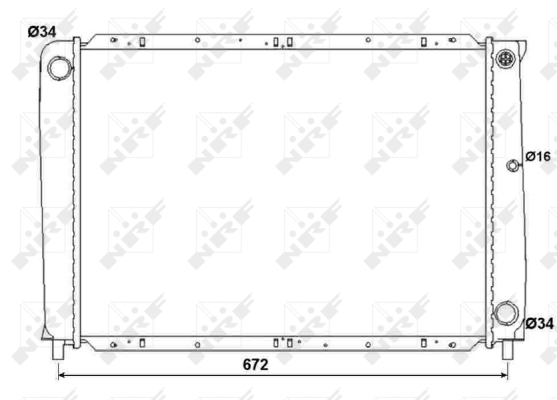 WG1722793 WILMINK GROUP Радиатор, охлаждение двигателя