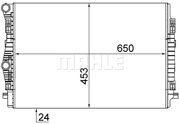 WG2183061 WILMINK GROUP Радиатор, охлаждение двигателя