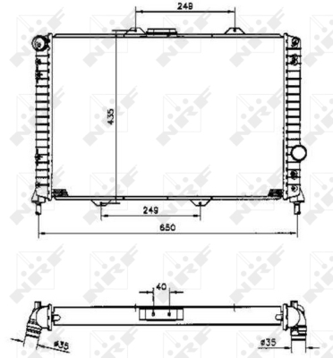 WG1723233 WILMINK GROUP Радиатор, охлаждение двигателя