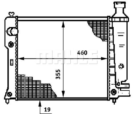 WG2183803 WILMINK GROUP Радиатор, охлаждение двигателя