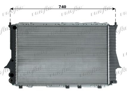 01102051 FRIGAIR Радиатор, охлаждение двигателя
