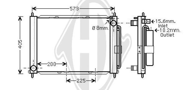 DCM3845 DIEDERICHS модуль охлаждения