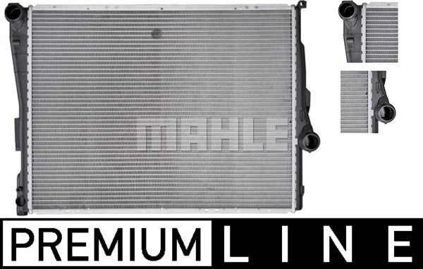 CR455000P MAHLE Радиатор, охлаждение двигателя