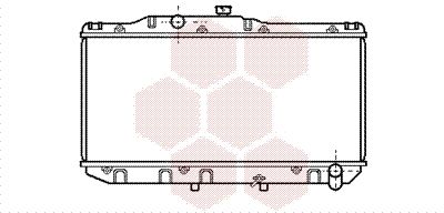 53002111 VAN WEZEL Радиатор, охлаждение двигателя