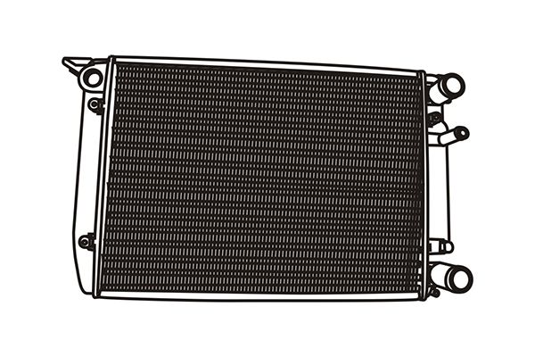 321077 WXQP Радиатор, охлаждение двигателя