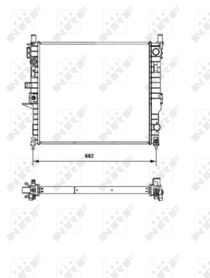 WG1722934 WILMINK GROUP Радиатор, охлаждение двигателя