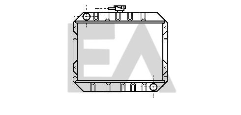 31R22005 EACLIMA Радиатор, охлаждение двигателя