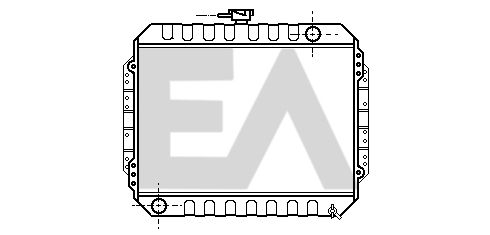 31R29002 EACLIMA Радиатор, охлаждение двигателя