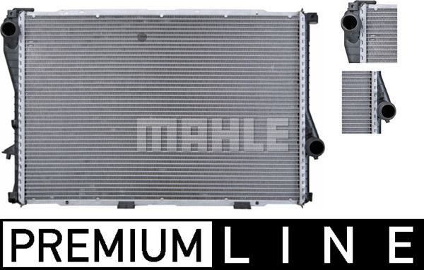 CR298000P MAHLE Радиатор, охлаждение двигателя