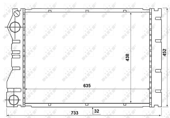 WG1722779 WILMINK GROUP Радиатор, охлаждение двигателя