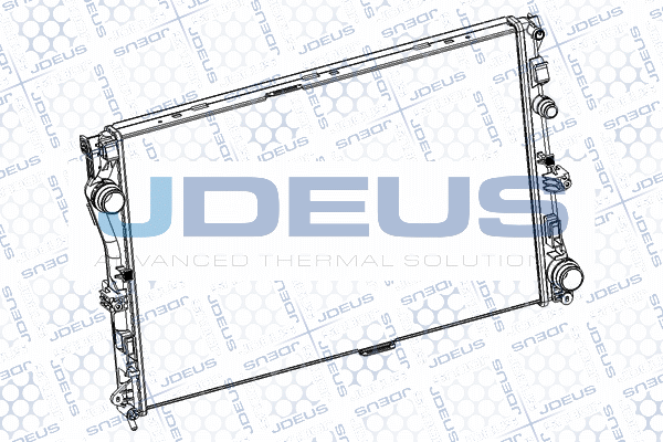 RA0171070 JDEUS Радиатор, охлаждение двигателя