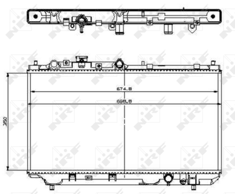 WG1721495 WILMINK GROUP Радиатор, охлаждение двигателя