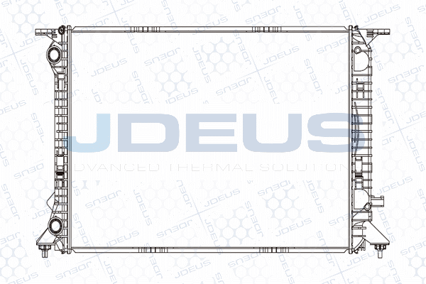 M0010430 JDEUS Радиатор, охлаждение двигателя