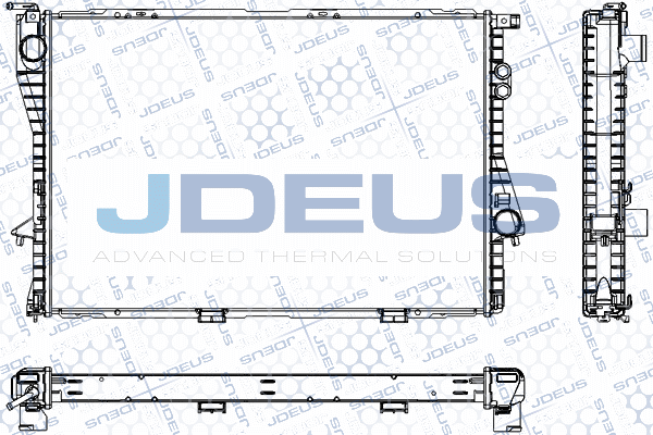 RA0050520 JDEUS Радиатор, охлаждение двигателя